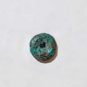Turquoise vert du Tibet - Donut 20 mm