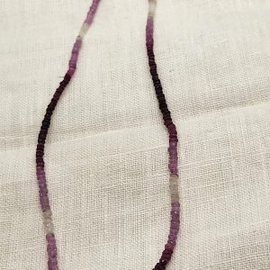 Collier Rubis multicolor